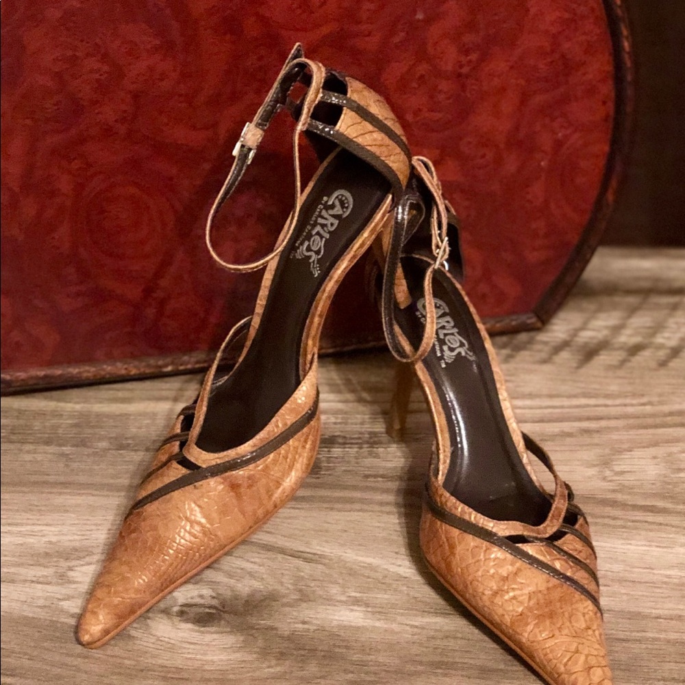 ⚡️Carlos Santana Snakeskin Heels 8 ⚡️